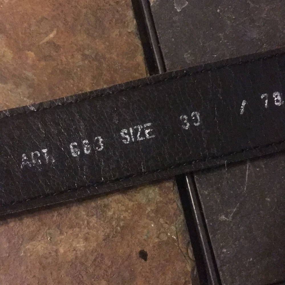 Pony hair minoronzoni belt - Picture 5 of 6